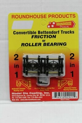 MDC Bettendorf Trucks Friction OR Roller Bearing twelve (12) package
