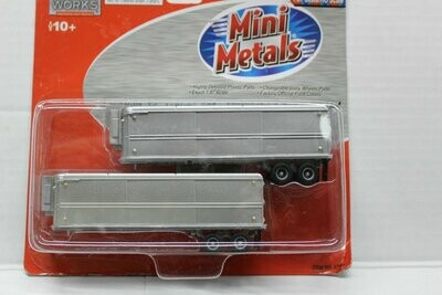Classic Metal Works 31160 Undecorated 32' Trailer Reeefer Double Bogie