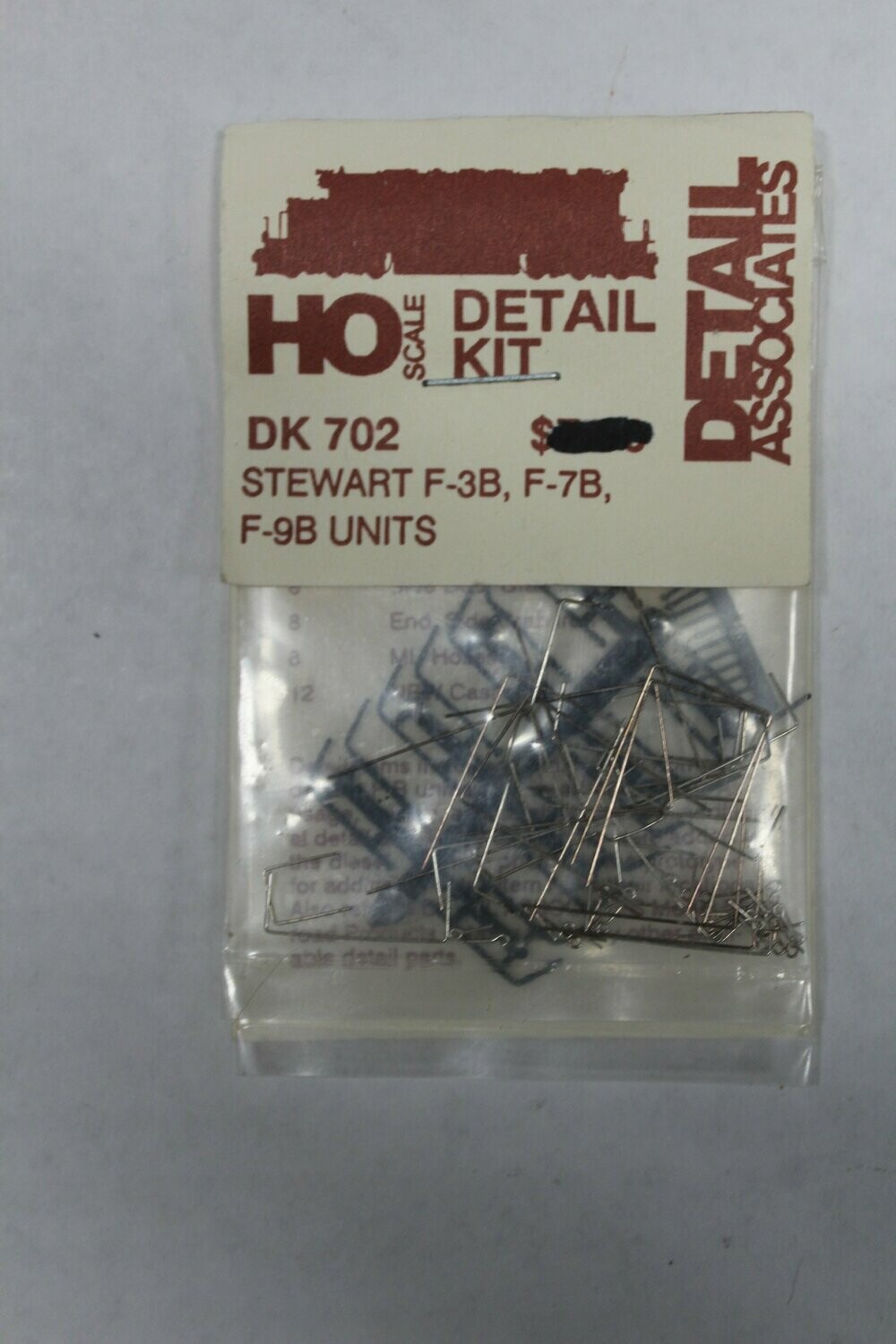 Detail Associates 702 Stewart (Bowser) F-3B,F-7B, or F-9B Detail kit