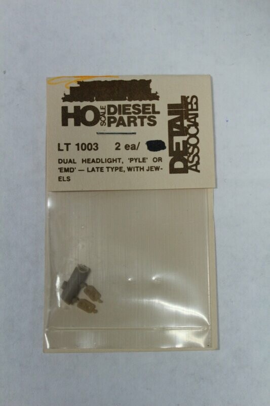 Detail Associates 1003 Dual Headlight PYLE or EMD LATE