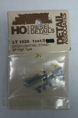 Detail Associates 1026 Ditch Light / MU Stand SP High Type