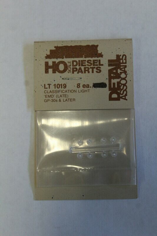 Detail Associates 1019-8 classification light EMD late GP30 & later