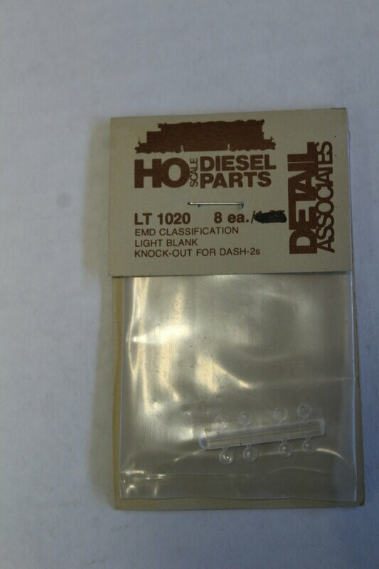 Detail Associates 1020 classification light KNOCK OUT for DASH-2s