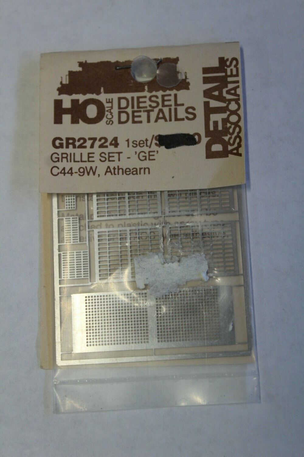 Detail Associates 2724 GRILL SET GE C44-9W athearn
