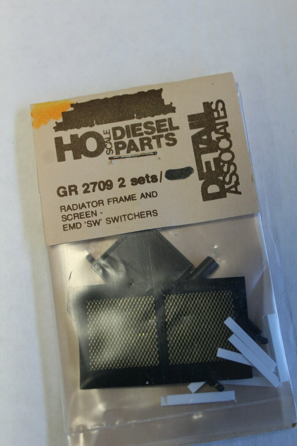 DETAIL ASSOCIATES 2709-2 RADIATOR FRAME AND SCREEN EMD SW
