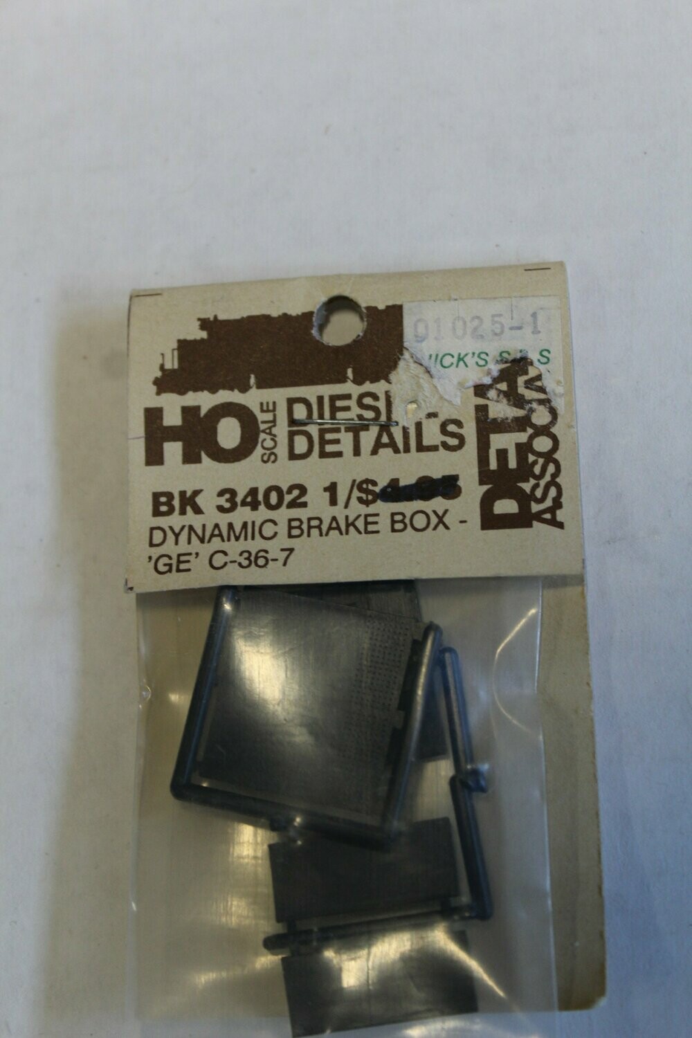 DETAIL ASSOCIATES 3402-1 (TSP #75) DYNAMIC BRAKE BOX GE C-36-7
