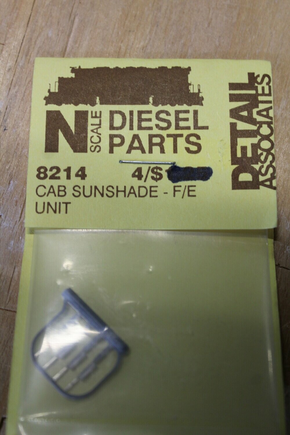 DETAIL ASSOCIATES 8214-4 CAB SUNSHADES F & E UNITS