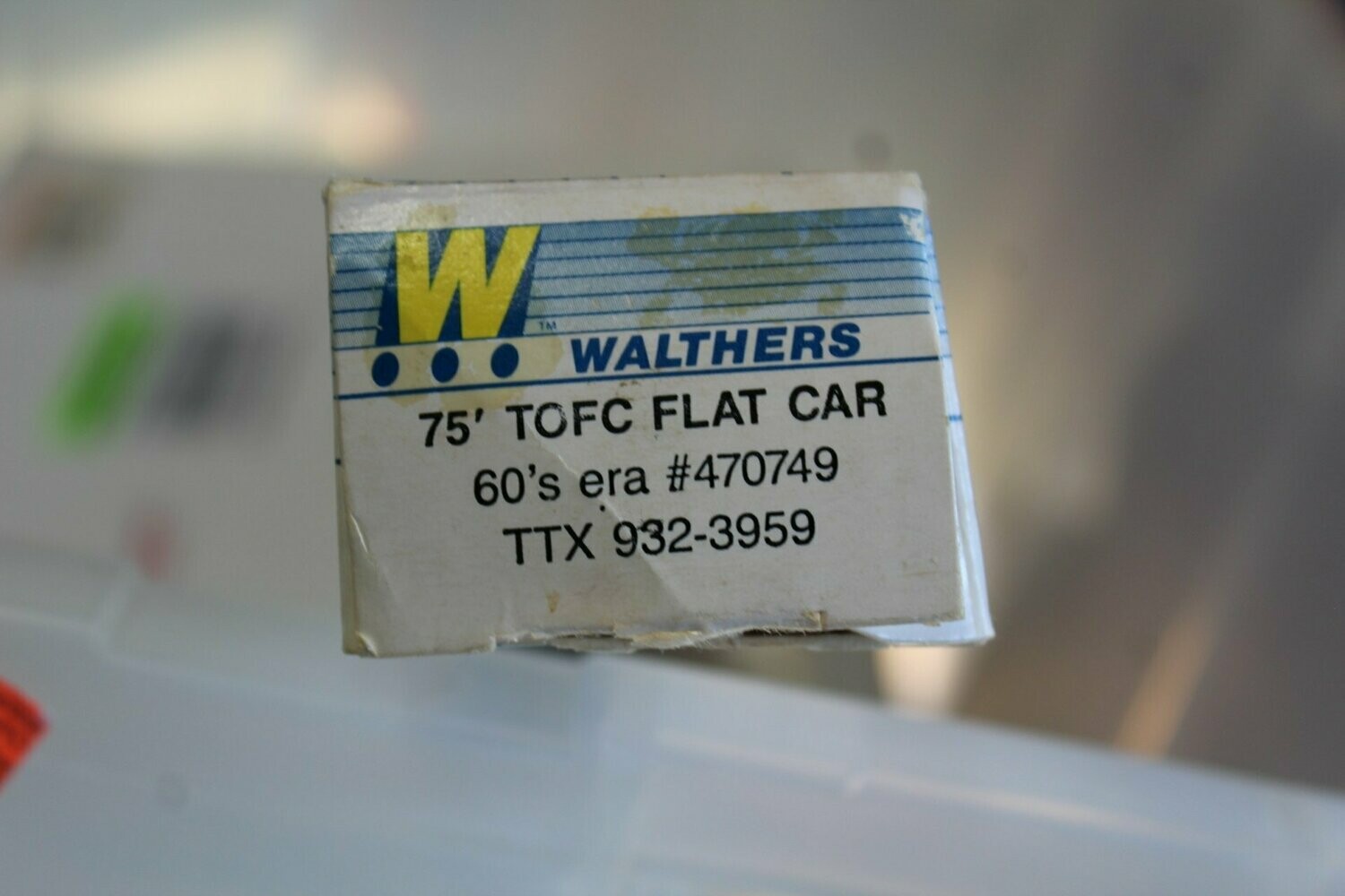 WALTHERS 932-3959 TTX 470749 60's ERA 75' FLAT