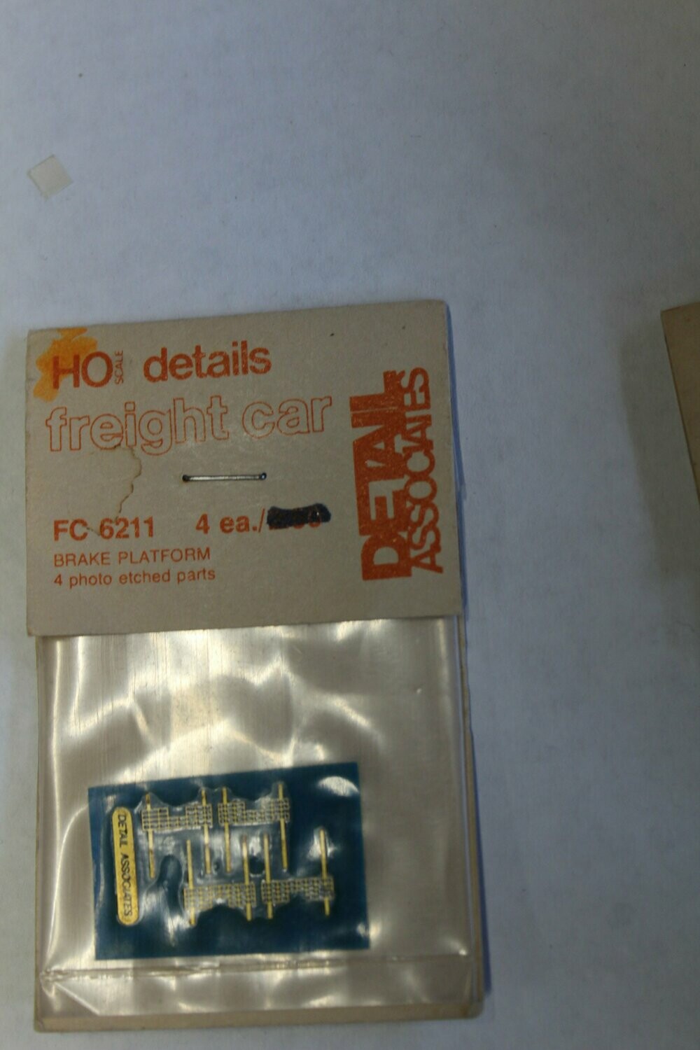 DETAIL ASSOCIATES 6211-4 BRAKE PLATFORM PHOTO ETCHED