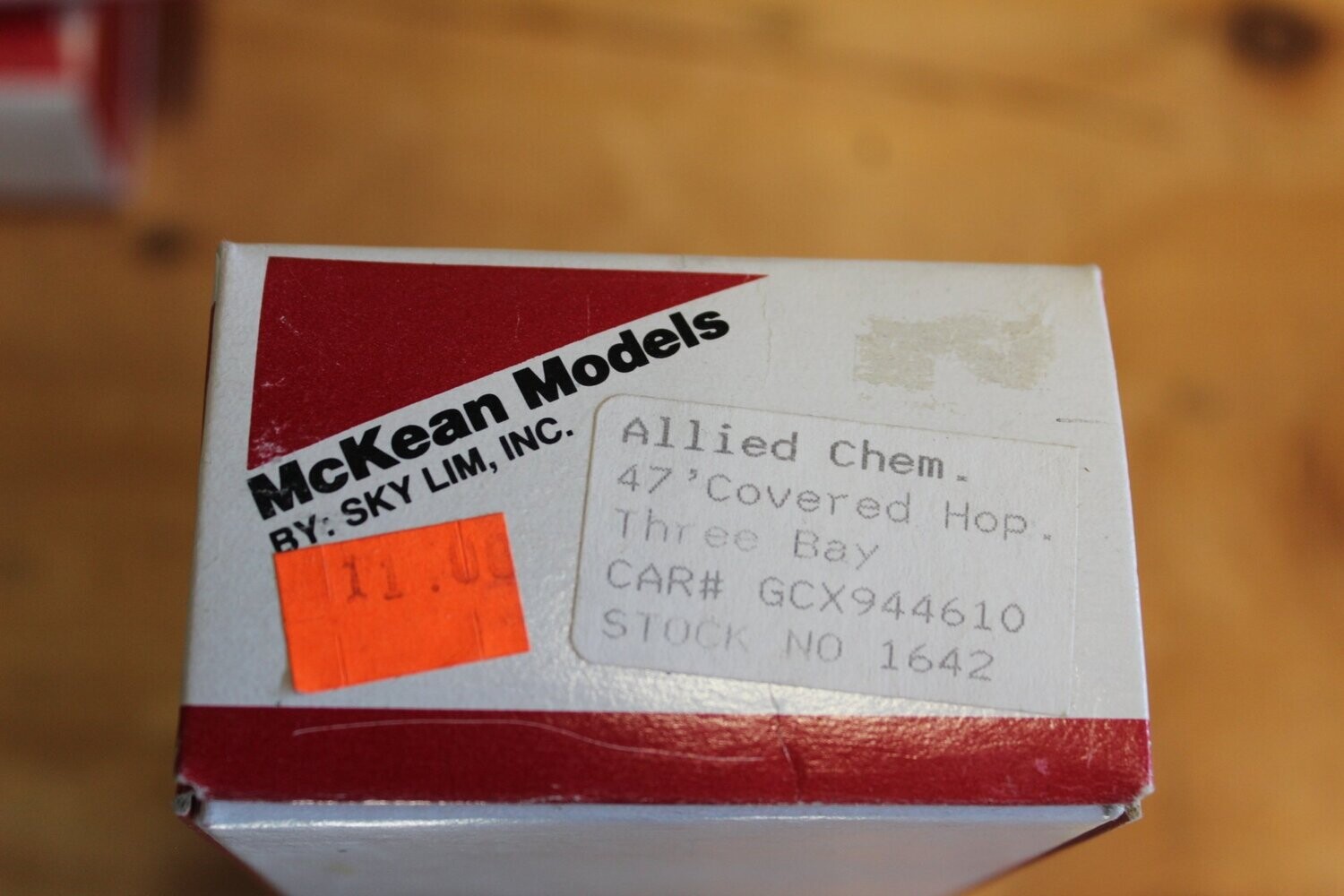 McKEAN 1642 ALLIED CHEMICAL 47' COVERED HOPPER