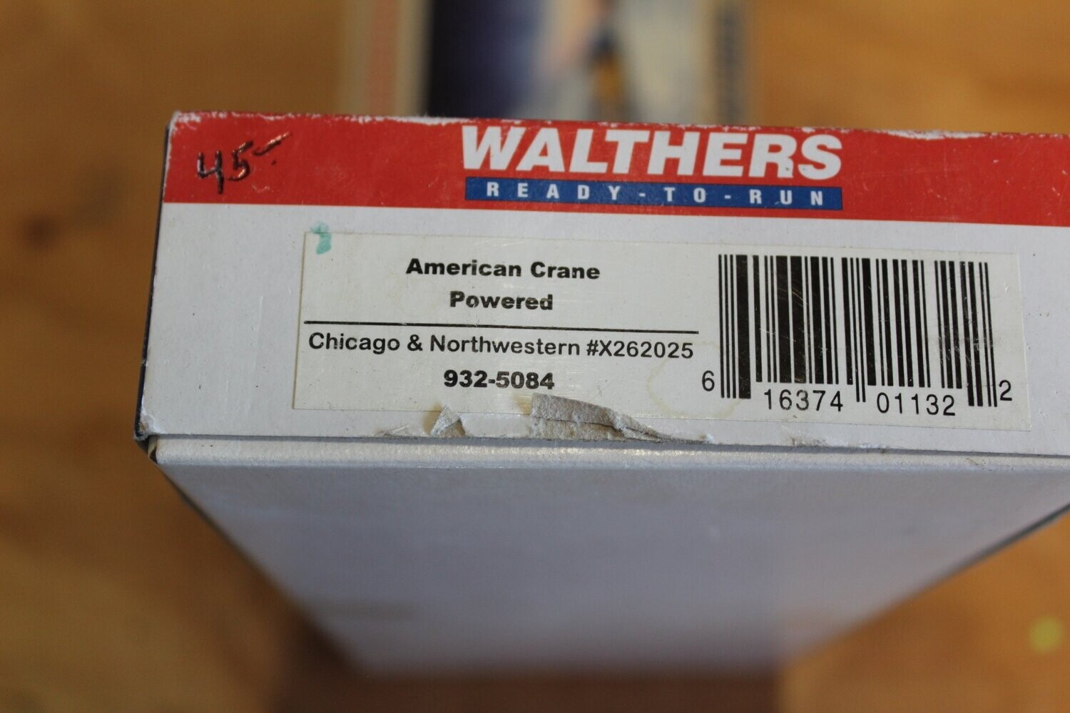WALTHERS 932-5084 CNW AMERICAN CRANE POWERED