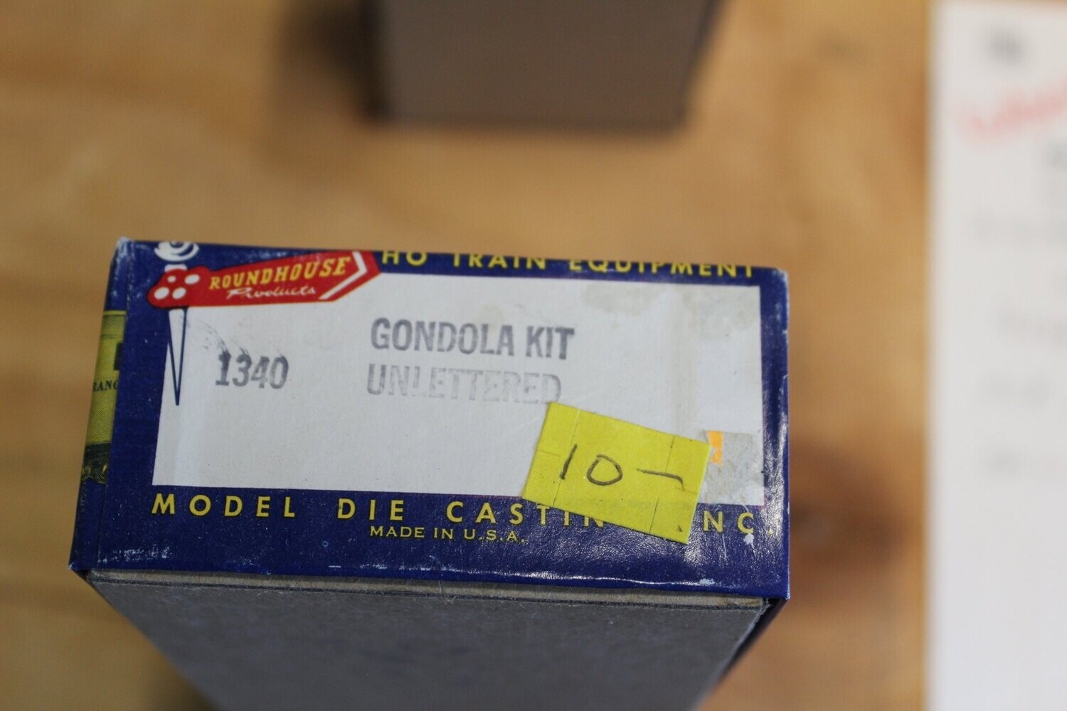 MODEL DIE CASTING 1340 GONDOLA UNDECORATED
