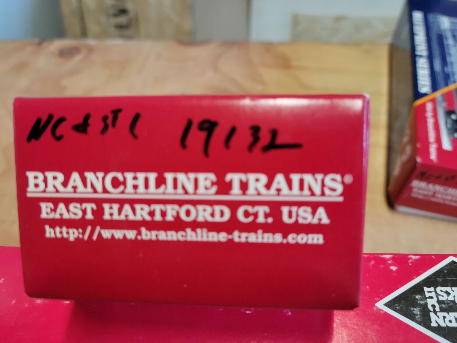NC&STL 19132  40' Boxcar        "NOTE THE DOOR IS NOT PAINTED"