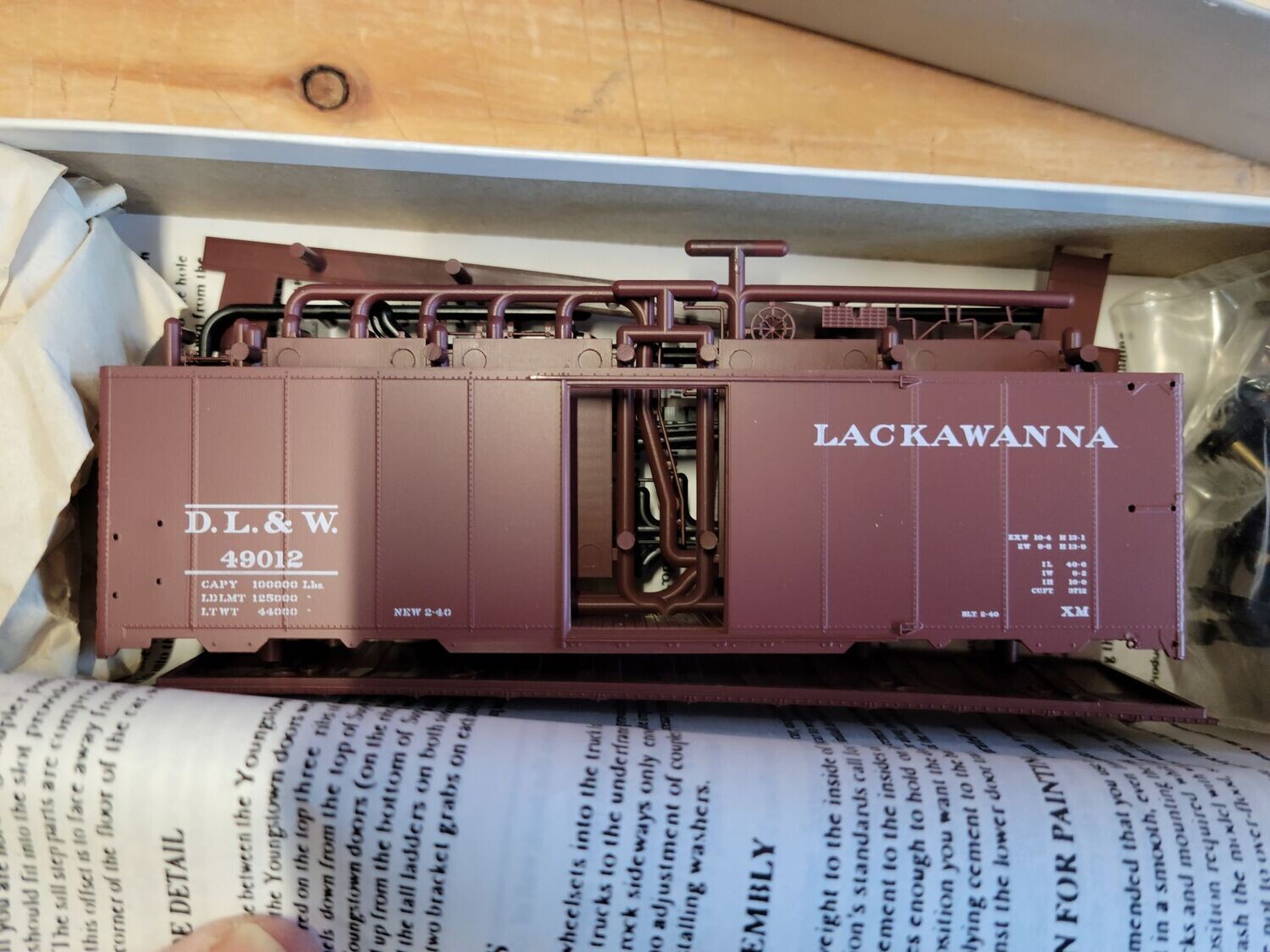 IMWX DL&W LACKAWANNA 1937 AAR MX