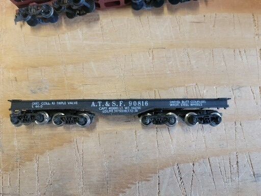 8 AXLE ATSF 90816 FLAT