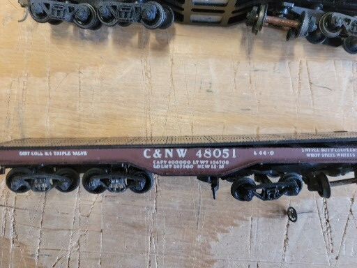 C&NW 48051 8 AXLE FLAT