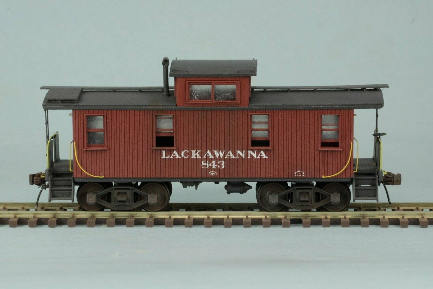 Lackawwana  Wood Caboose Kit (SP-19)