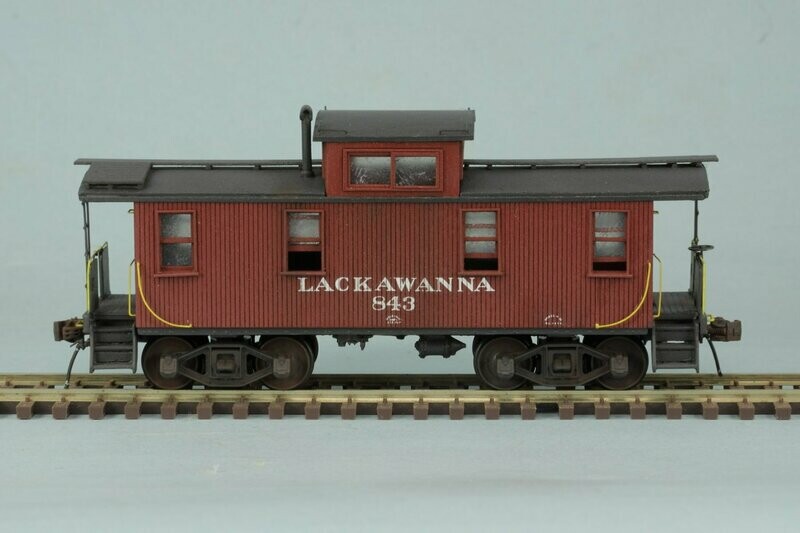 Lackawwana  Wood Caboose Kit (SP-19)
