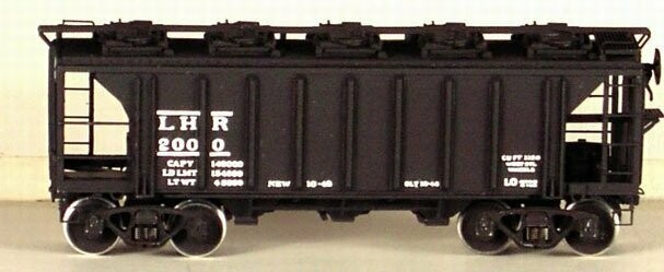 Lehigh Hudson River 2000 or CNJ 1-8 Series Hopper Kit