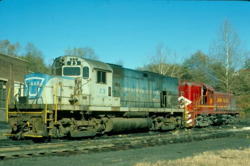 Lehigh Hudson River Ry ALCO C-420 HO DECALS
