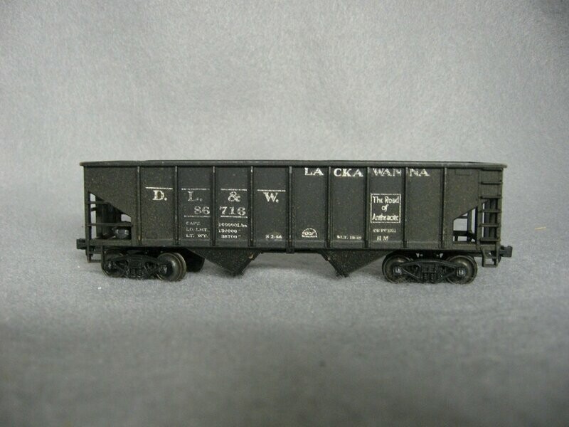 Lackawanna USRA 2 Bay coal hopper HO DECAL (WALTHERS/TMI) will do 2 cars