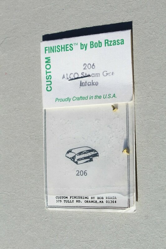 Custom Finishing/Finishes 206 ALCO Steam Generator Intake