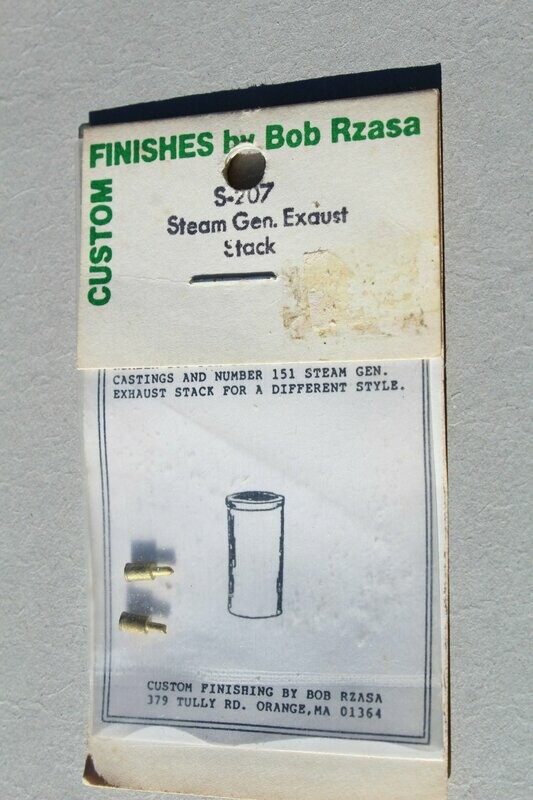 Custom Finishing/Finishes 207 Steam Generator Exhaust Stack