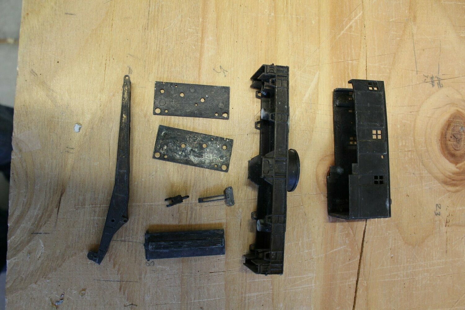 Athearn 200 Ton Metal Crane Parts