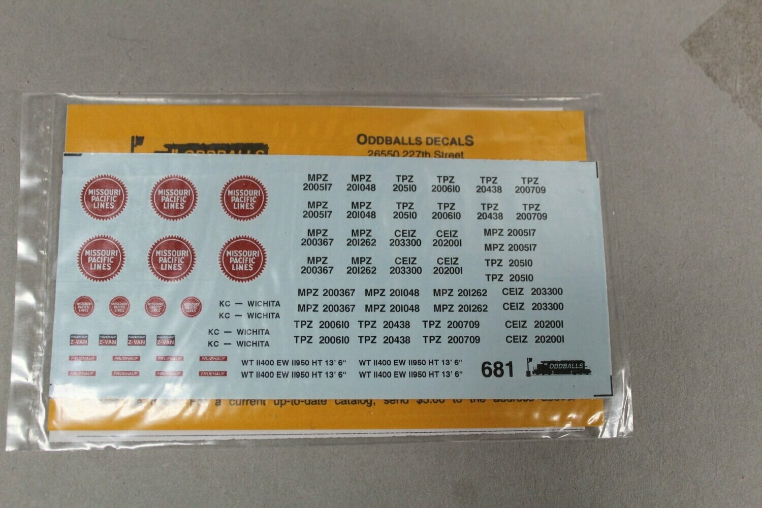 MO-PAC 40 ' ALUMINUM TRAILER 1978 ODDBALLS