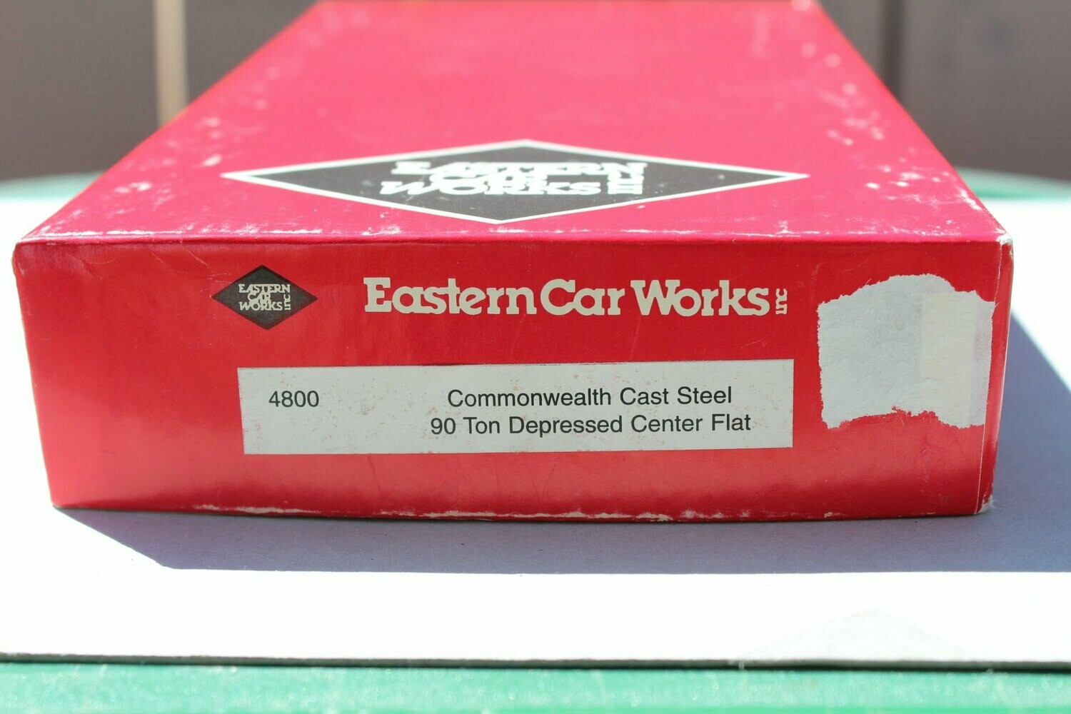Eastern Car Woks 4800 CCS 90 ton Depessed Center Flat Car kit
