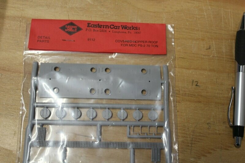 Covered Hopper Roof for MDC PS-2 70 ton