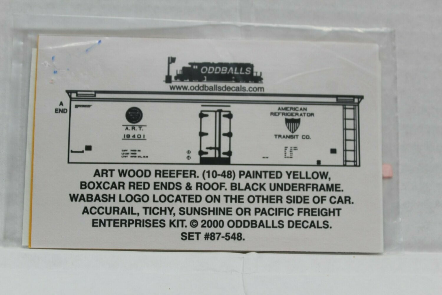 ART Wood Reefer 1948 ODDBALLS