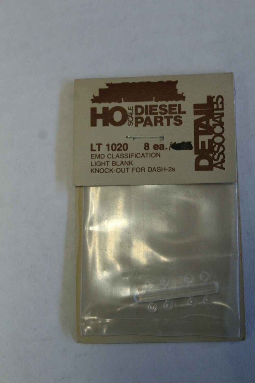 Detail Associates 1020 classification light KNOCK OUT for DASH-2s