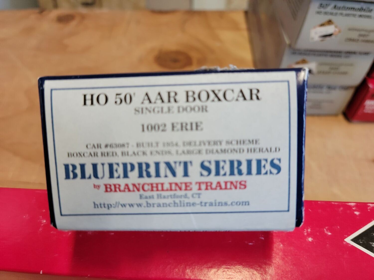 Branchline Trains ERIE 1002 50' AAR Boxcar