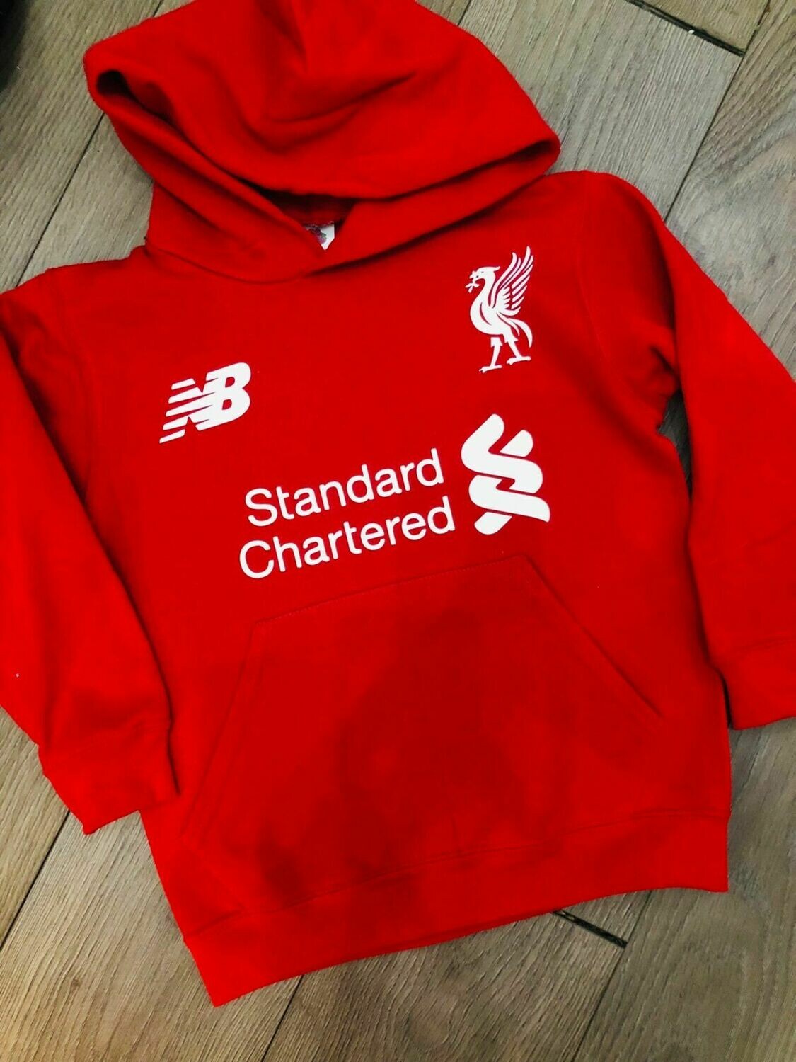 RED kids  Liverpool hoodies