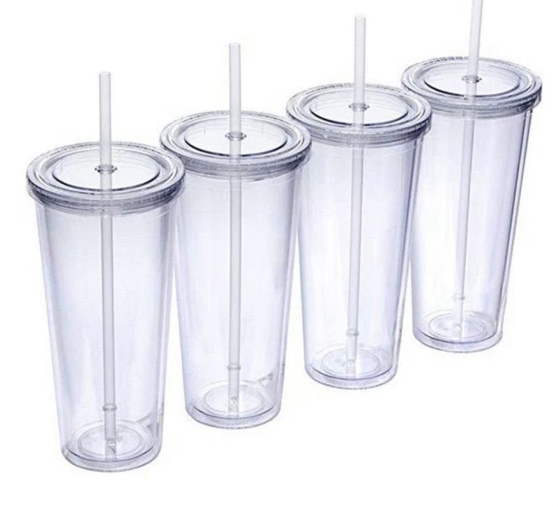 24oz snowglobe tumbler