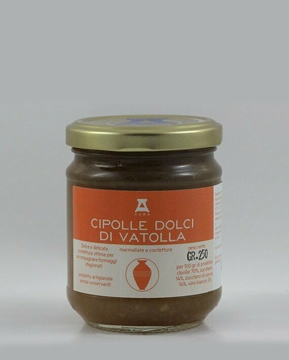 Marmellata  di cipolla dolce di Vatolla