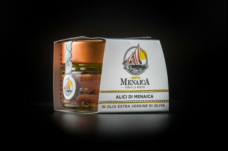 Alici di Menaica Presidio Slow Food in olio extravergine di oliva