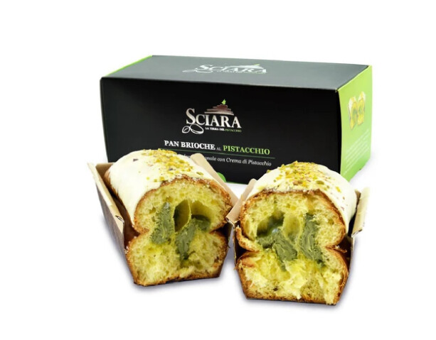 Pan brioche al Pistacchio