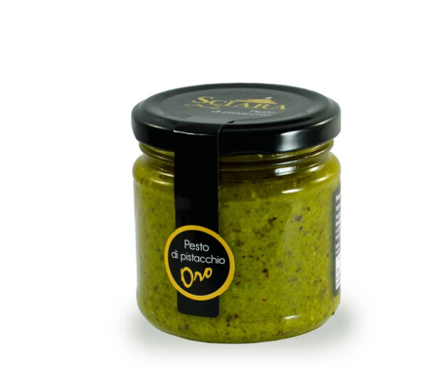 Pesto di Pistacchio in Olio evo vasetto da 190 grammi