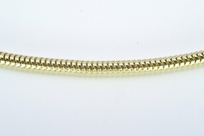 Schlangenkette goldplattiert 1.60 mm Schlangenkette goldplattiert 1.60 mm