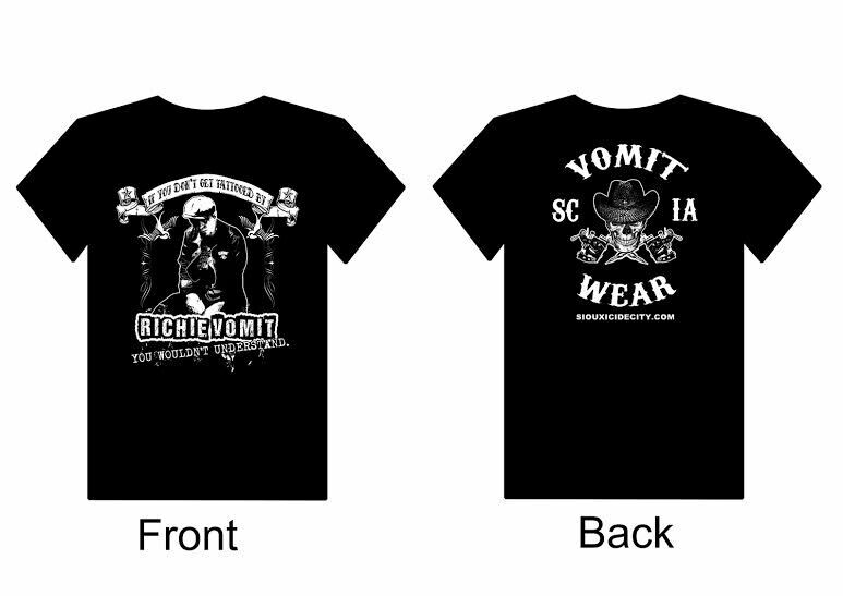 Richie Vomit Tattoo T-shirt