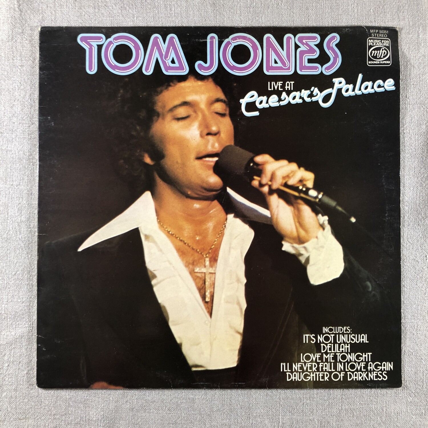 Tom Jones – Live At Caesar's Palace, LP, Vinyl, MFP - 50351