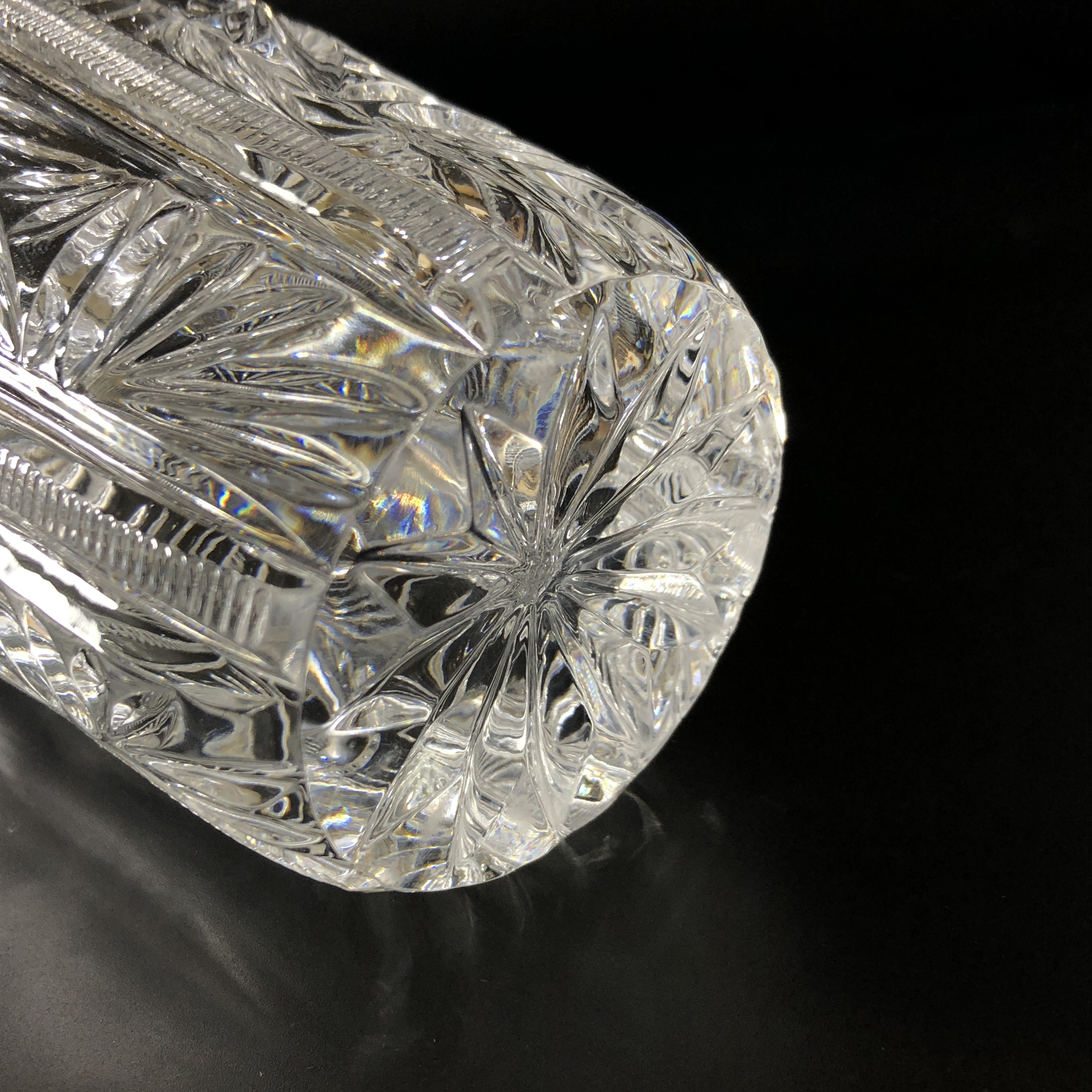 Самара Ваза Хрустальная Богемия 40 См Купить