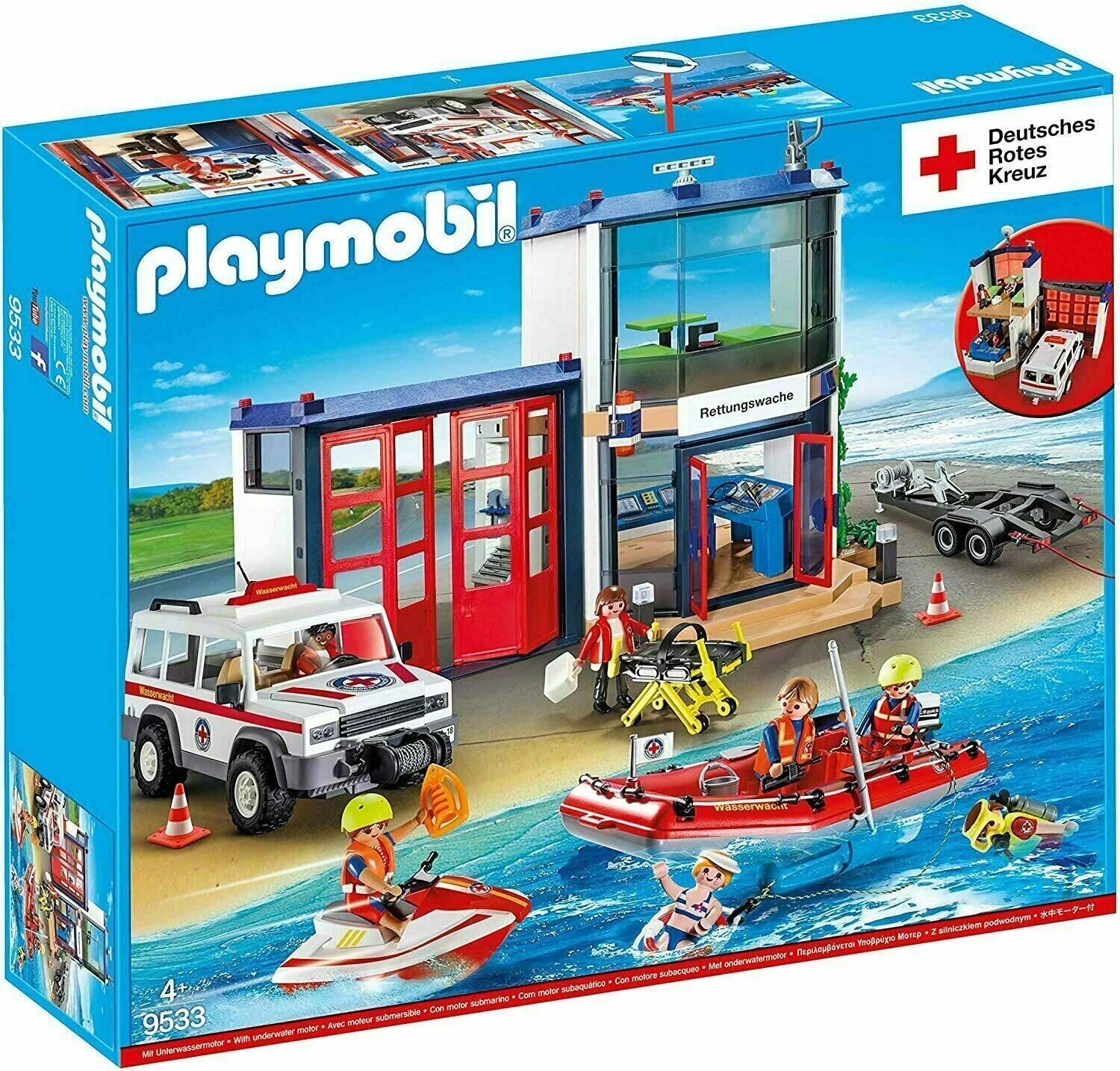 Playmobil DRK Mega Set Rettungswache