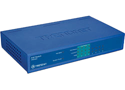 Conmutador PoE a 10/100Mbps de 8 puertos