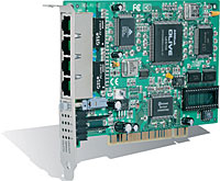 TARJETA PCI SWITCH DE 4 PUERTOS DE 10/100 MBPS
