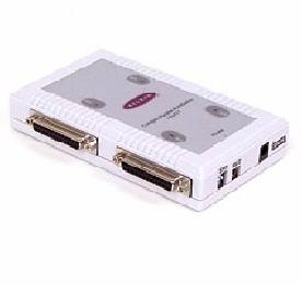 SWITCH COMPACTO DE 4 POSICIONES PARA PUERTO PARALELO