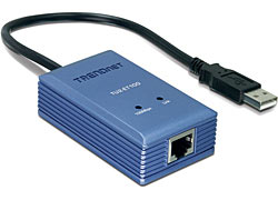 Adaptador de USB a 10/100Mbps