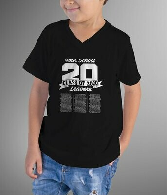 Children's School Leavers T-Shirt 2020 - Style 3 - Bulk Buy